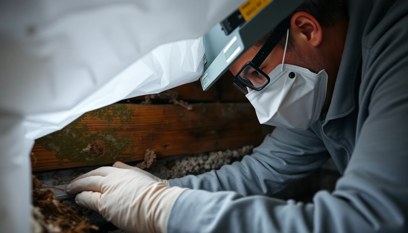 Crawl Space Mold Removal